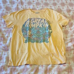 Women's Yellow Graphic Tee